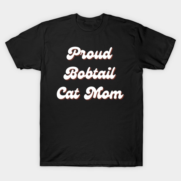 Bobtail Cat T-Shirt by CityTeeDesigns